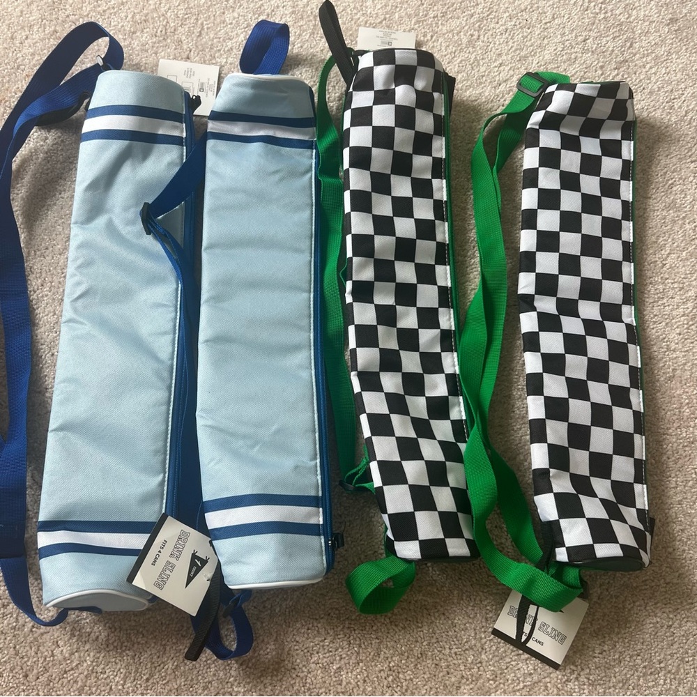 3PACK Soda Pop CAN SLING Holds Up To 4 - 12 OZ CANS Coke Beer Seltzer